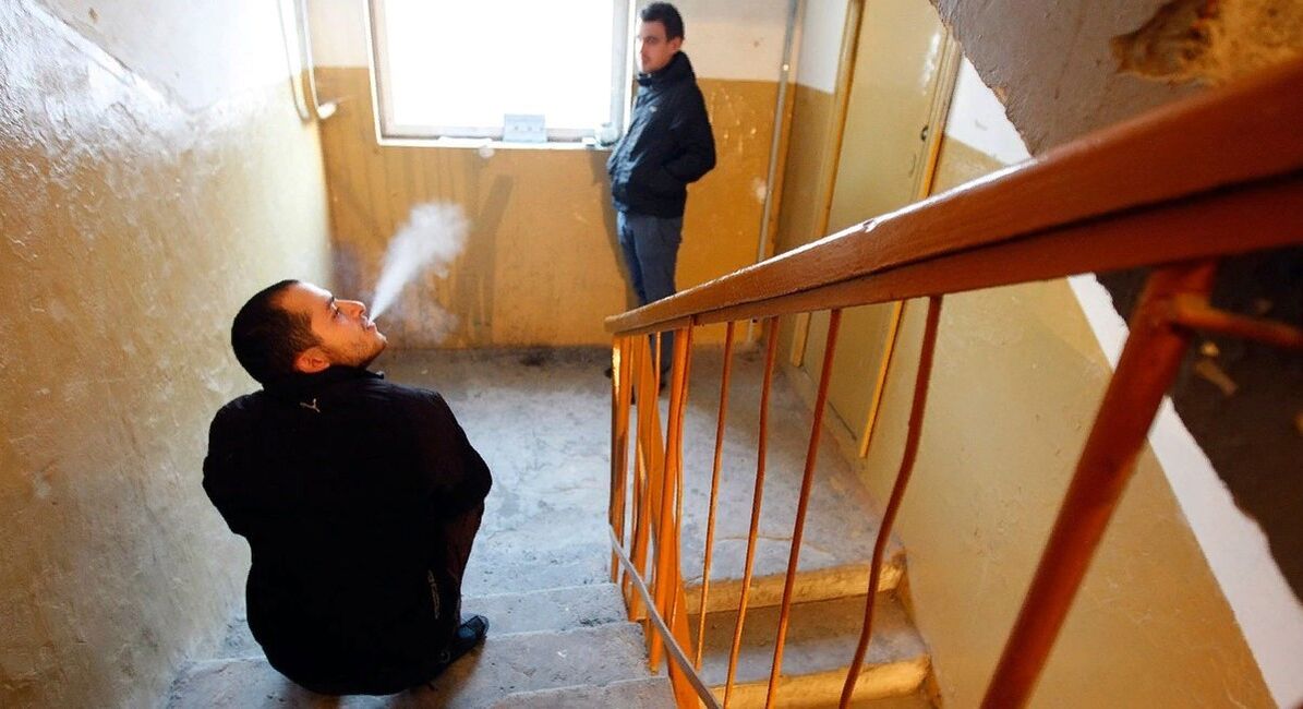 pušenje u hodniku